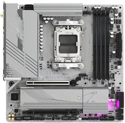 scheda madre La scheda madre Fit For Ice Sculpture B650M AORUS ELITE AX ICE DDR5 supporta CPU AM5