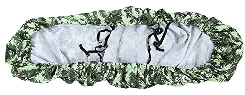 LMHHMIN Kajak-Abdeckung, wasserdichtes Kajak-Boot, UV-beständig, staubdicht, Camo, Kanu-Aufbewahrung, Bootszubehör (L)