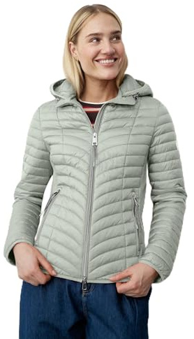 BARBARA LEBEK Steppjacke Damen mit abnehmbarer Kapuze