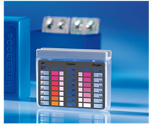 QUIMICAMP Productos QP - Analizador Pooltester Blister, Analizador de PH y Cloro Libre, para determinar los valores de Cloro Libre (DPD) Y PH (Rojo Phenol) en el Agua de Las Piscinas