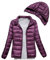 Piumino Leggero Donna Con Cappuccio Piumini Leggeri Giacca Piumino Leggeri Donna Giacconi Invernali Cappotto Piumino Trapuntato Ultraleggero Giubbotti Giubbini Giacca Primaverile Invernale Viola