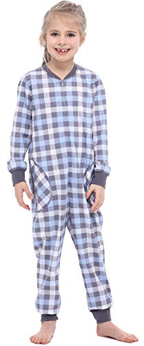 Merry Style Mädchen Schlafoverall Jumpsuit Mädchen Bequeme und warme Schlafanzug Kinder MS10-186
