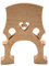 Standard Ahornbrücke Ersatzteil für 1/8 Kontrabass verstellbare Stegbrücke