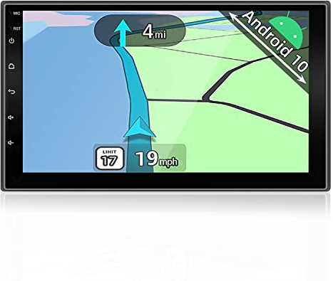 YUNTX Android 14 Doppel Din Autoradio mit navi - GPS 2 Din - Rückfahrkamera einbeziehen - 7 Zoll - Soutien DAB+ | Commande au Volant | 4G | WiFi | Bluetooth | Mirrorlink | USB | SD | Carplay