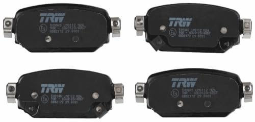 TRW GDB2172 Brake Pad Set of 4 Compatible for Mazda 3 (BM, BN) 2013-2019 Rear Axle and Other Vehicles