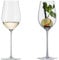 Eisch Weissweingläser Unity Sensis plus, 2er Set, Weißweinglas, Weinglas, Kristallglas, 410 ml, 25224030