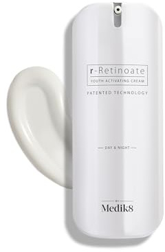 MEDIK8 r-Retinoate Youth Activating Cream Day & Night 50 ml | Mit Hyaluronsäure ist Retinyl-Retinoat 8 x stärker als Standard-Retinol