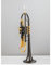 BB. Trompete Professionelles Musikinstrument In Schwarz Vernickeltem Messing Mit Versandfall Trompeten Anfänger
