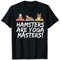Hamster sind Yoga Masters Cooles süßes Bild T-Shirt