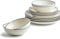 Royal Doulton Dinner Set - Gordon Ramsay Maze Denim Line- Stoneware Tableware Set of 12 - Dinner Plates, Side Plates and Cereal Bowls