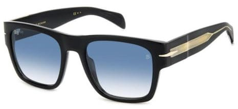 David Beckham Unisex DB 7000/S Bold Sunglasses, 807 Black, 54