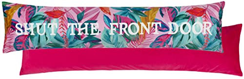 furn. Shut The Front Door Draught Excluder Cover,92 x 20cm