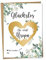 Ninky® Rubbelkarte Du wirst Uropa Postkarte mit Kuvert - Schwangerschaft verkünden Uropa - Rubbellos Herz Gold DIN A6