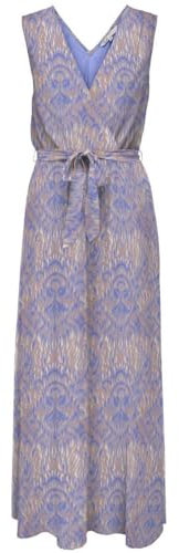 ONLY Onlstar Life-Cintura da Donna, Taglia S/L, Colore: Ptm Abito Estivo, Paisley Viola/AOP: Alva Paisley