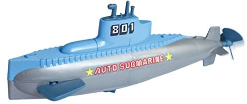 Kinder Uhrwerk U-Boot Wasserspielzeug Kinder Schwimmbad Badezimmer Badewanne Dusche Spielzeug (Himmelblau)