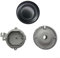 EasyByMall 1 juego de 3 quemadores de cocina con tapa de estufa de gas (cóncavo 100), G0X29SO8XN7SJ8G2Z3P396K8