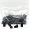 Pack of 50 M10x1.5 Black 10mm IP68 Waterproof Nylon Cable Glands, Locknut and Washer for 3mm - 5mm Cables, Compression Stuffing Gland Connector Sparky Market