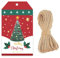 Frohe Weihnachten Tags 50 Stück/Packung Für Geschenkpapier Karten Etiketten Weihnachtsgeschenkanhänger