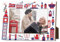 London Souvenir Gifts Bilderrahmen für Schreibtisch, Holz-Bilderrahmen, 10 x 15 cm, für Urlaub, Flitterwochen, Geschenke für Paare, Brautpaare, Fotogeschenk für internationale Reisende – M780