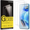 Coiwxmoi 2 Pièces Verre Trempé pour Xiaomi Redmi Note 12 Pro 5G 6,67, Ultra Résistant Film Protection écran, Dureté 9H Glass, Sans Bulles D'air, Anti-Rayures HD Transparent Vitre Protection