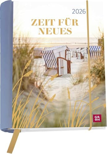Buchkalender 2026: Zeit für Neues: Wochenplaner | Terminplaner | Organizer. Praktischer kleiner Taschenkalender mit Spiralbindung und 12 heraustrennbare Postkarten