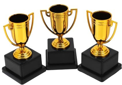 MAGICLULU 3pièces Trophées Halloween Plastique pour Compétitions Sportives Récompenses Trophées pour Fêtes