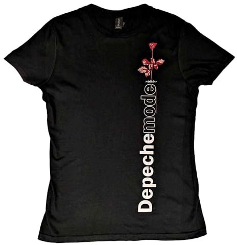 Depeche Mode Violator Side Rose Skinny Fit T Shirt L