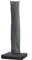 PURPLE LEAF Housse Parasol Déporté 281 x 61 cm, Housse de Protection pour Parasol de Jardin Résistance aux UV avec Bâton, Zippé Housse Parasol, Gris clair