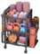 Yogamatte Aufbewahrung Sportmatte Übung Ausrüstung Lagerung Korb Trainingsgeräte Yogamatte Fitness Hantel organisieren Regal Lagerung Korb Lagerung Rack Trolley