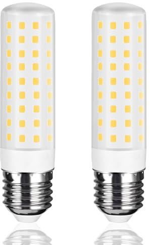 Karyoosi 2er E27 LED Lampe 12W, ersetzt 100W Glühbirne, 1450 Lumen, E27 LED Leuchtmittel Neutralweiß 4000K, Flimmerfrei, Nicht Dimmbar, für Küche, Büro, Arbeitszimmer, Pendelleuchten und Tischlampen