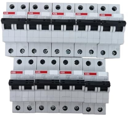 RLZQSGOT Disjoncteur différentiel GSH200 1P+N 2P 3P 4P 6A 10A 16A 20A 25A 32A 40A 50A 63A Type C AC Électronique(25 V,1)