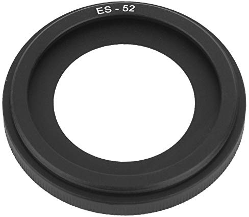 AKLOSIPY ES-52 Gegenlichtblende aus Aluminiumlegierung, Kompatibel mit EF-S 24 Mm F/2,8 und EF 40 Mm F/2,8 – und Schützend