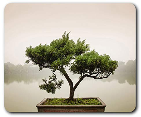 Bonsai Japanese Trees Mouse Mat Pad Computer PC Laptop Gaming Office Home Desk Accessory Gadget 3124
