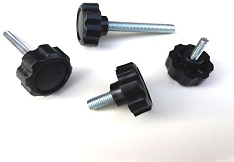 7 Stück Bolzengriff Ø32mm mit M6 x 50mm Schraube