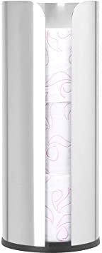 Brabantia 280566 ReNew Collection Toilet Roll Dispenser, Matt Steel