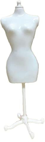 PiniceCore Kinder Mannequin Schaufensterpuppe Kunststoff Stehender Stand Zubehör