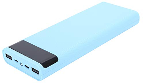 ciciglow Power Bank Kit,Lightweight 8 x 18650 Battery Storage Box Power Bank Kit DIY Portable Power Bank Jacking Accessory(blue)