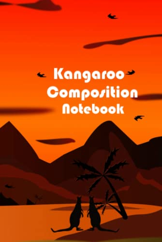 Kangaroo Composition Notebook