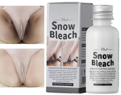 Bleichcreme für den Intimbereich, Creme zur Aufhellung dunkler Haut, Spot Corrector, Hautaufhellungscreme für Achselhöhlen, Nacken, Knie, Innenschenkel, Bikinizone (30ML)