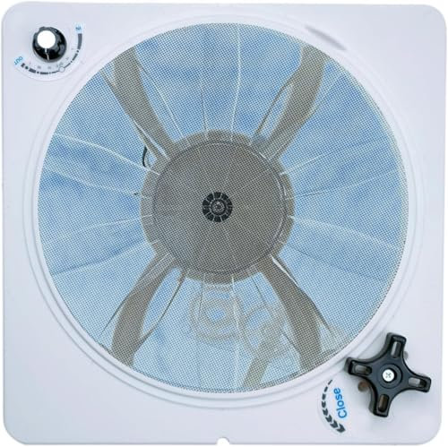 Upgrade Kit Rv Trailer Camper Van Roof Vent Fan Motor Replacement, Compatible with Heng's, Ventline