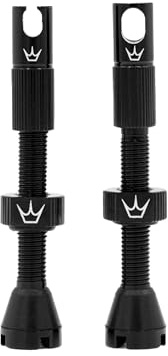 Peaty's MK2 Chris King Tubeless Valves 80mm Black
