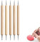 Yoezuo 5 Stücke Dotting Pen Nail Art Dotting Tools Nagelpunkt-Stift Marbleizing Werkzeug Nagellack Maniküre Dot Nail Art Set Nägeldesign Punktierwerkzeug für DIY Malerei Nägel Design