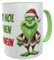 Kilala Weihnachtstasse mit Motiv HO HO HO, Kaffeebecher mit lustigem Spruch, Weihnachtsmuffel Kaffeetasse, Glühweinbecher als Wichtelgeschenk oder zu Weihnachten