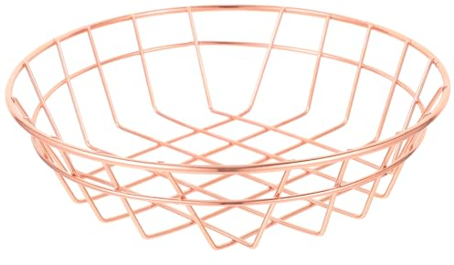 Zerodeko Utensil Fork Basket Metal Chips Basket Mesh Desk Organizer Basket for Fried Chicken Desktop French Fries Containers Storage Basket Food Service Baskets Snack Iron Food Basket