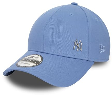 New Era MLB Cap 9Forty New York Yankees Baseball Fanaccessoire NY-Logo Snapback gebogener Schirm blau - One-Size