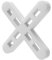 Flat-Pro Tile spacers 5mm (250 pcs) - Cross-Shaped - Ceramic Tiles & Porcelain Paving slabs