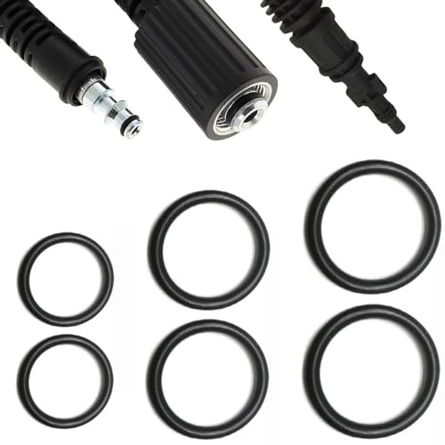 parpyon® Ersatzteile Zubehör für Hochdruckreiniger Lavorwash - Fasa Kit 6 Dichtungen ORING für Zubehör Hochdruckreiniger mit Kaltwasser (Set 6 Dichtungen)