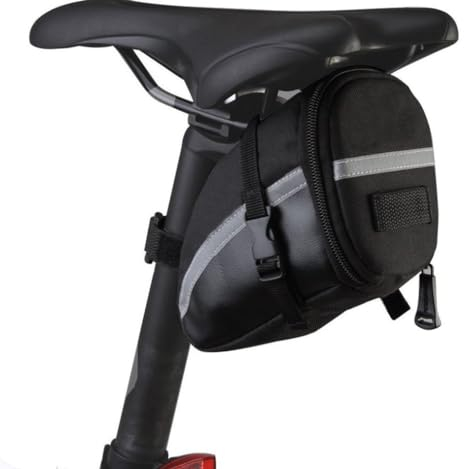 UQMIQURA Fahrrad Satteltasche, Bike Saddle Mountainbike Sattel Fahrradtasche Wasserdicht, Fahrradsitz Tasche Oberrohrtasche Aero Wedge Pack Fahrrad Rahmentasche für Fahrräder, MTB und Rennräder