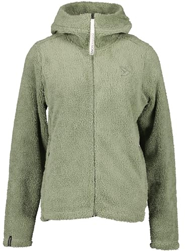Didriksons - Anniken Full-zip - Women's Fleece & Midlayer - Hybrid Jacket Green