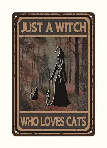 Wizards Welcome, Muggles Tolerated – 30,5 x 20,3 cm, lustiges dekoratives Schild, Heimdekoration, Willkommensschild, Zauberei, Spukhaus, Küchendekoration, Türdekoration